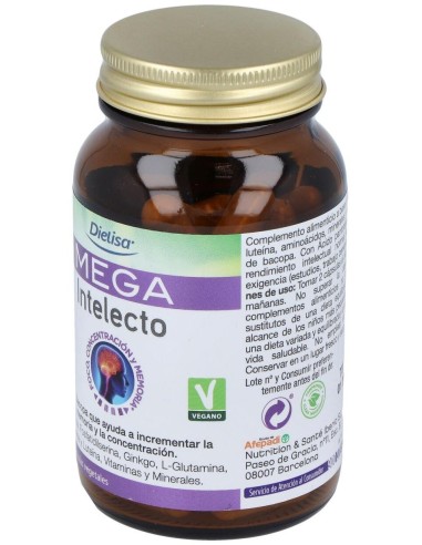 Mega Intelecto 60Cap. de Dietisa (Dielisa)