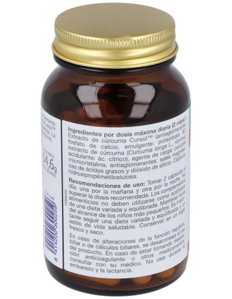 Mega Cúrcuma  Envase 50 Cápsulas(25 Días) de Dielisa®