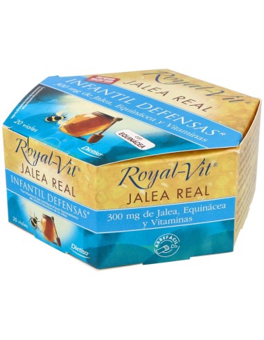 Jalea Real Royal Vit Infantil 300Mg. 20Amp de Dietisa (Dielisa)