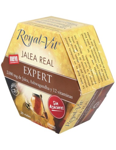Jalea Real Royal Vit Expert Sin Azucar 20Viales de Dietisa (Dielisa)