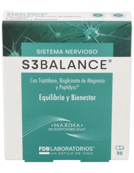 S3 Balance 30Cap. de Fdb