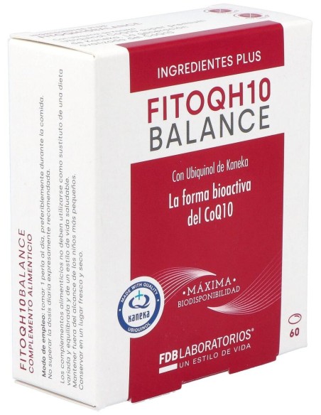 Fitoqh10 Balance Ubiquinol 60Cap. de Fdb