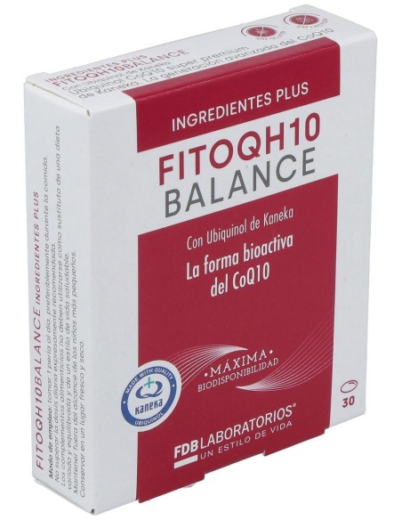Fitoqh10 Balance Ubiquinol 30Cap. de Fdb