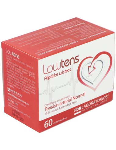 Lowtens Peptidos Lacticos 60Comp. de Fdb