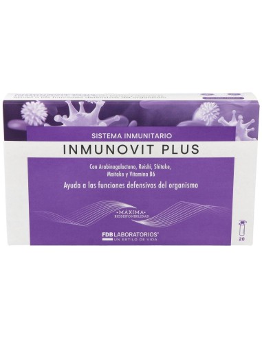 Inmuno-V Complex Inmunovit Plus 20 Viales de Fdb