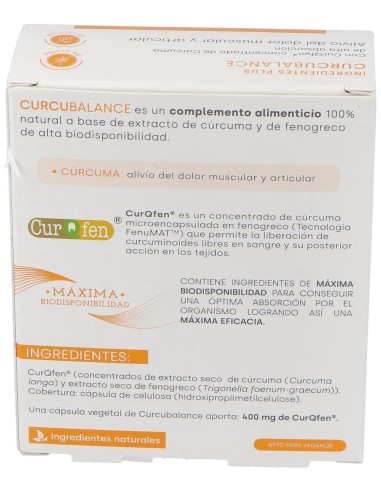Curcubalance 60 Cápsulas  Fdb