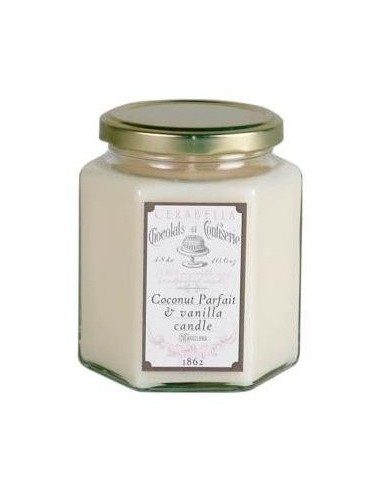 Vela Tarro Sucreg16 Coconut Parfait-Vainilla 8X10C de Cerabella