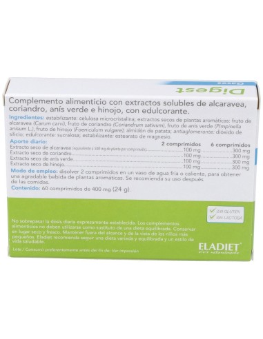 Digest Gases (Aero) 60Comp. de Eladiet