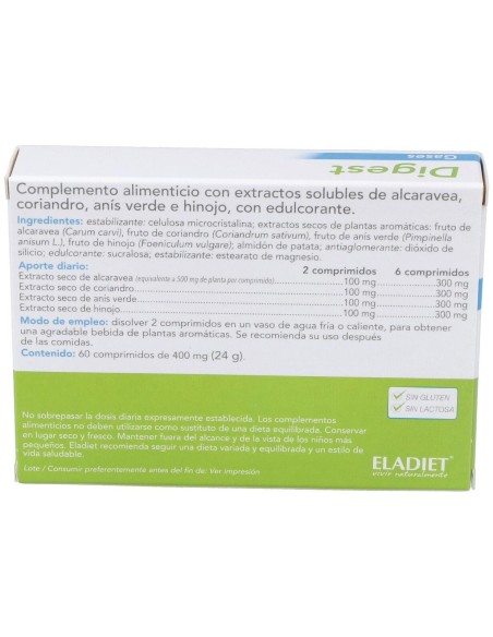 Digest Gases (Aero) 60Comp. de Eladiet