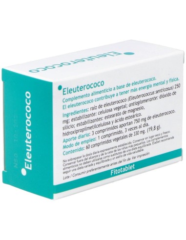 Fitotablet Eleuterococo 60Comp. de Eladiet
