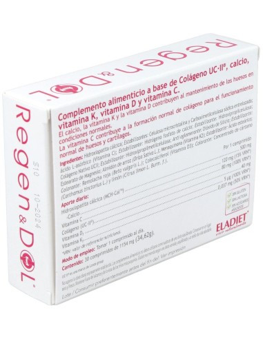 Regen & Dol Colageno Uc Ii 30Comp. de Eladiet