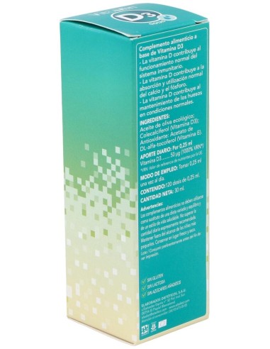 Vit & Min Vitamina D3 30Ml. de Eladiet