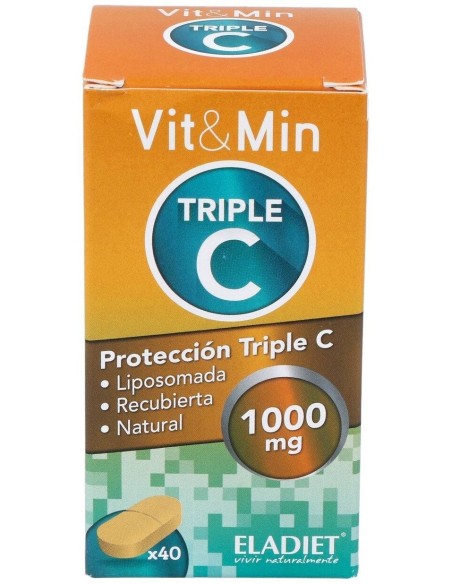 Triple C Vit. C Liposomada 40Comp. de Eladiet