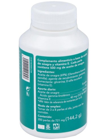 Vita Woman Onagra 200Perlas. de Eladiet