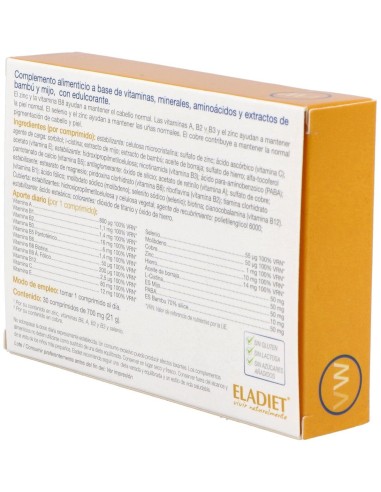 Vita Woman Cabello Piel Y Uñas 30 Comprimidos de Eladiet