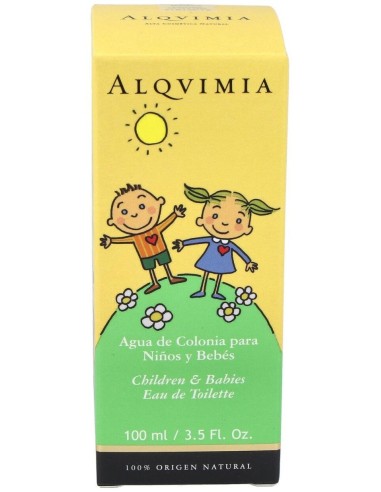 Agua De Colonia Para Niños Y Bebes 100Ml. de Alqvimia