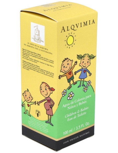 Agua De Colonia Para Niños Y Bebes 100Ml. de Alqvimia