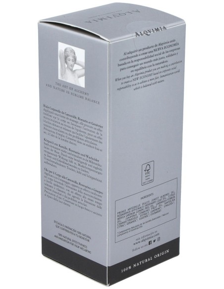 Aceite Corporal Manzanilla-Romeo-Enebro 150Ml. de Alqvimia