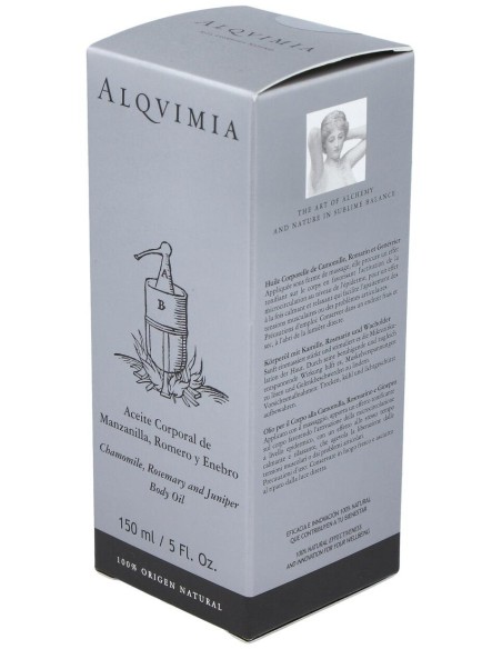 Aceite Corporal Manzanilla-Romeo-Enebro 150Ml. de Alqvimia