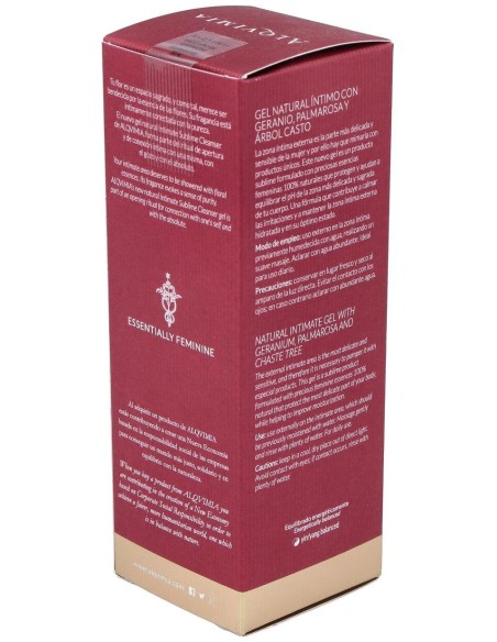 Gel Intimo Geranio-Palmarosa 100Ml. de Alqvimia