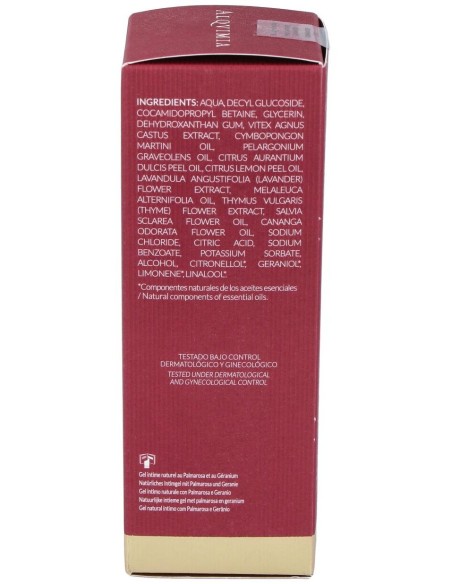 Gel Intimo Geranio-Palmarosa 100Ml. de Alqvimia