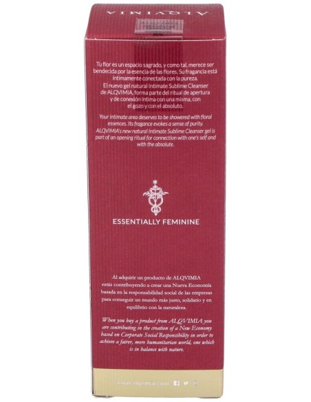 Gel Intimo Geranio-Palmarosa 100Ml. de Alqvimia