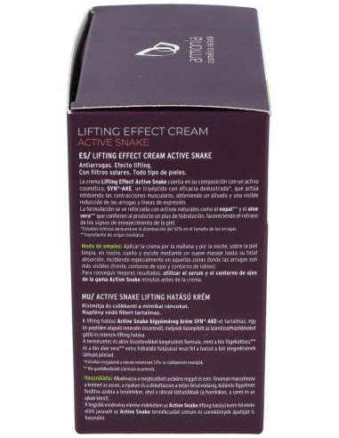Pack Veneno Serpiente Crema+Serum Active Snake de Armonia