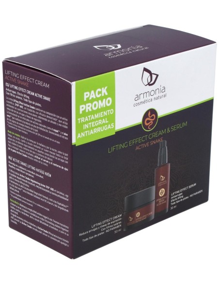 Pack Veneno Serpiente Crema+Serum Active Snake de Armonia