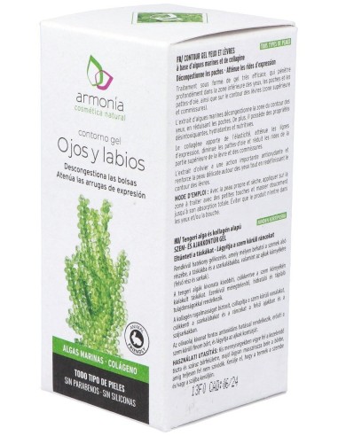 CONTORNO GEL DE OJOS Y LABIOS ALGAS de Armonia