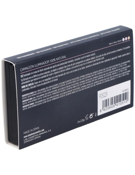 Paleta 3 Iluminadores  de Camaleon