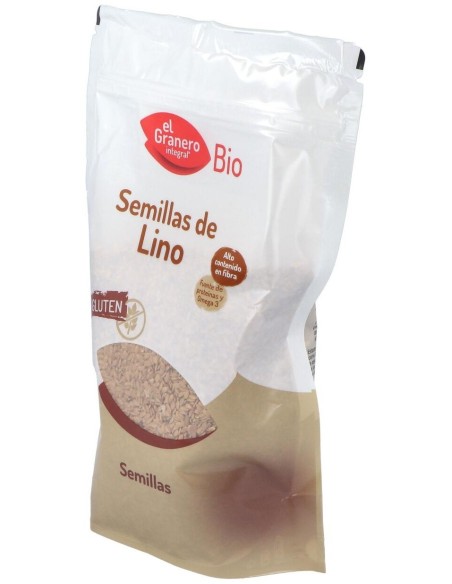 Semillas De Lino 500Gr.  Bio de El Granero