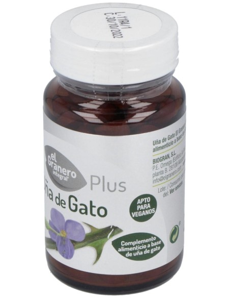 Uña De Gato Forte 400Mg. 100Comp. de El Granero