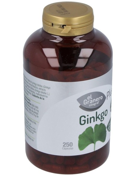 Ginkgo Biloba 250Cap. de El Granero