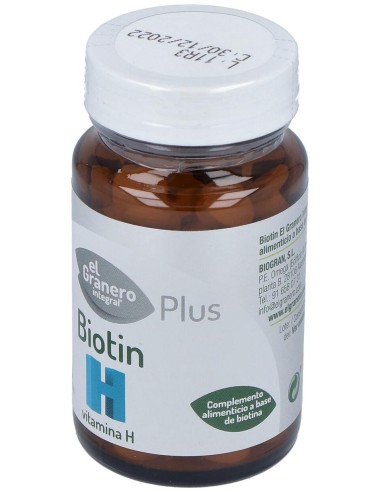 Biotin (Biotina Vit.H) 100Comp. de El Granero