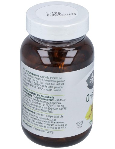 Aceite De Onagra 120Perlas de El Granero