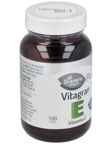 Vitagran E Forte (Vit. E Forte)  100Perlas de El Granero