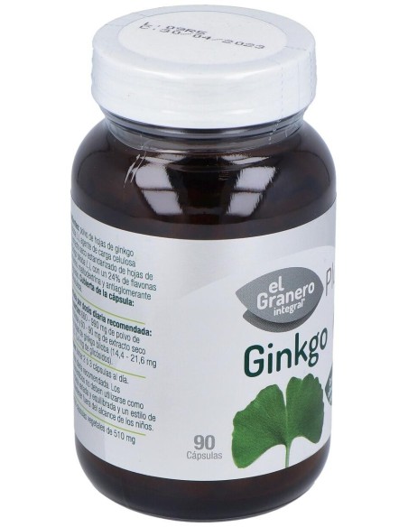 Ginkgo Biloba 90Cap. de El Granero