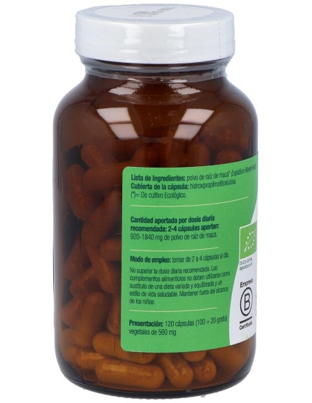 Maca Bio 120Cap. de El Granero