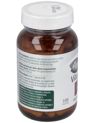 Vitagran D3 100Cap. de El Granero