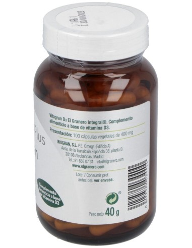 Vitagran D3 100Cap. de El Granero