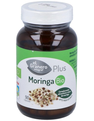Moringa Bio 400Mg. 90Cap. de El Granero