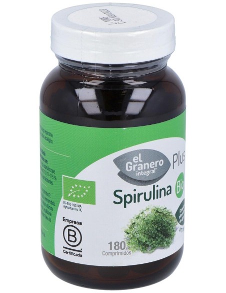 Espirulina Bio 180Comp. de El Granero