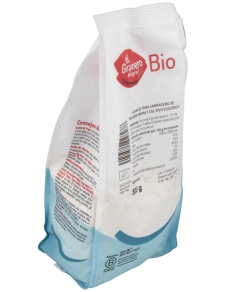 Harina De Trigo Sarraceno Bio, 500 G de El Granero Integral