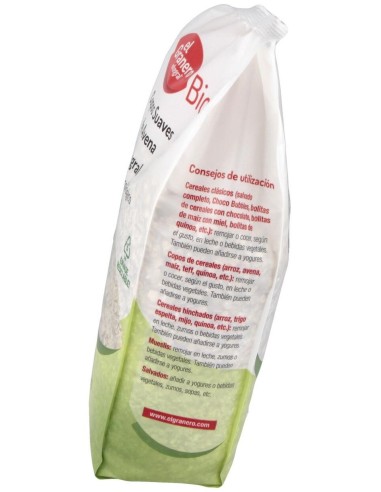 Copos De Avena Suaves Integral 1Kg. Bio de El Granero