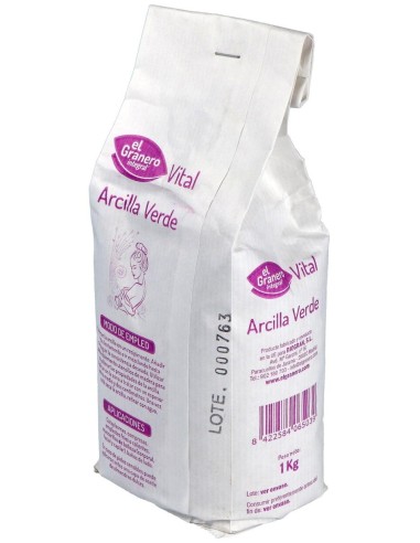 Arcilla Verde 1Kg. de El Granero
