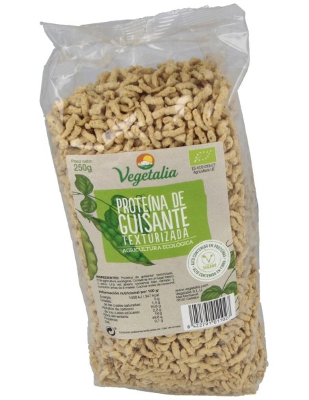 Proteina De Guisante Texturizada 250Gr.Bio de Vegetalia