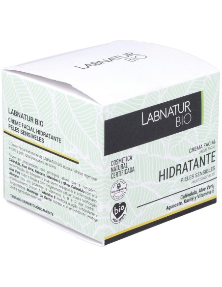 Crema Facial Hidratante Pieles Sensibles 50Ml. Bio de Labnatur Bio