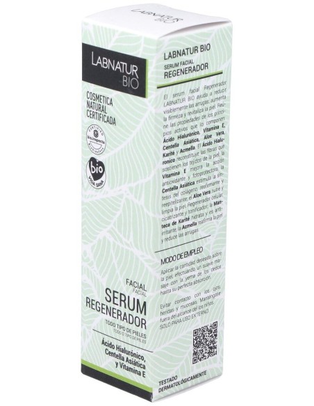Serum Facial Regenerador Centella Asiatica 30M Bio de Labnatur Bio