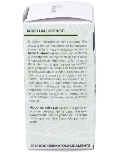 Acido Hialuronico Liquido 30Ml. Bio de Labnatur Bio