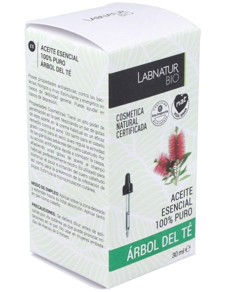 Arbol Del Te Aceite Esencial 30Ml. Bio de Labnatur Bio